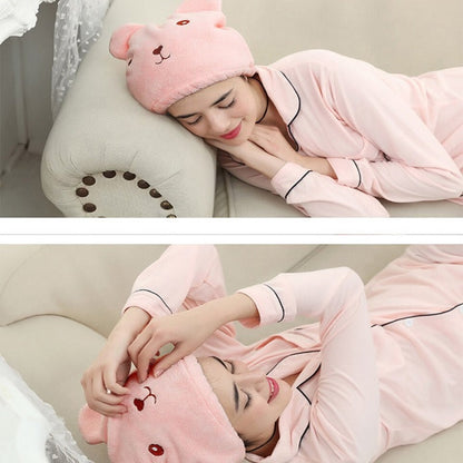 Bear Design Hair Wrap