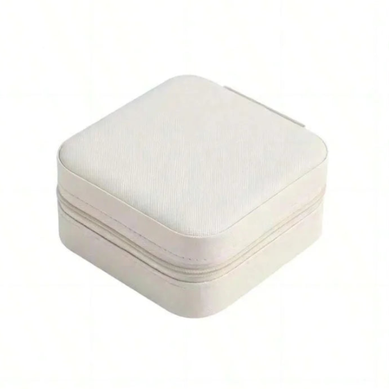 Mini Jewelry Storage Box – Travel-Friendly Organizer for Rings, Earrings & Small Accessories (Random color-Pack of 1)