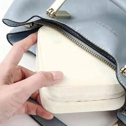 Mini Jewelry Storage Box – Travel-Friendly Organizer for Rings, Earrings & Small Accessories (Random color-Pack of 1)